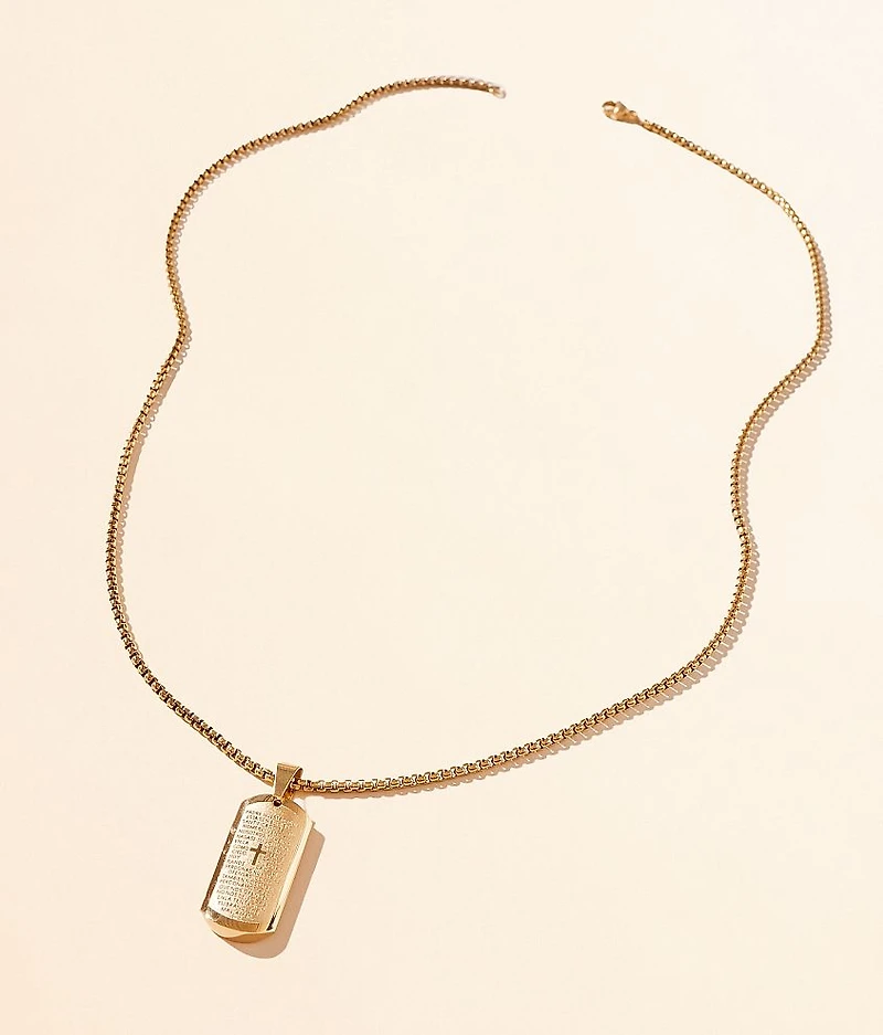 The Lord's Prayer 23" Necklace