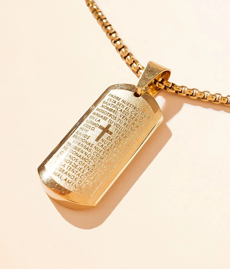 The Lord's Prayer 23" Necklace