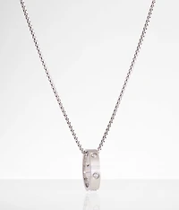 Rhinestone Ring 23" Necklace