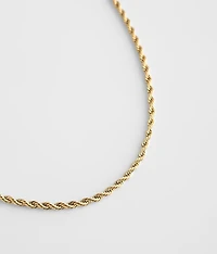 Gold Spiral Necklace