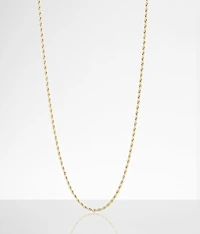 Gold Spiral Necklace