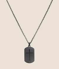 Scripture Dog Tag 23" Necklace