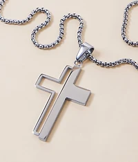Cross Pendant 24" Necklace