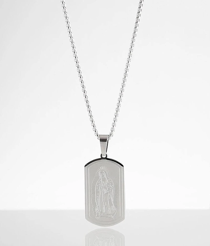 Virgin Mary 23" Necklace