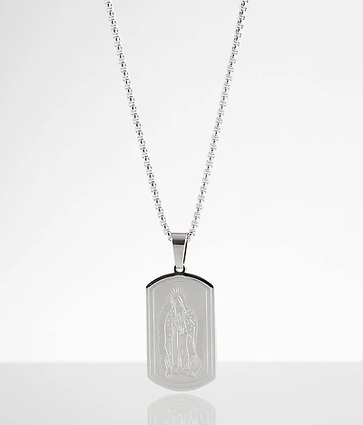 Virgin Mary 23" Necklace