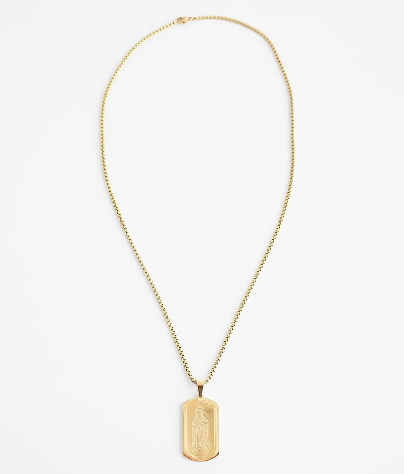 Virgin Mary 24" Necklace