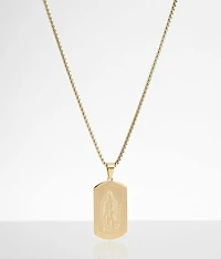 Virgin Mary 24" Necklace