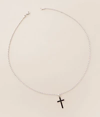 Cross Pendant 22" Necklace
