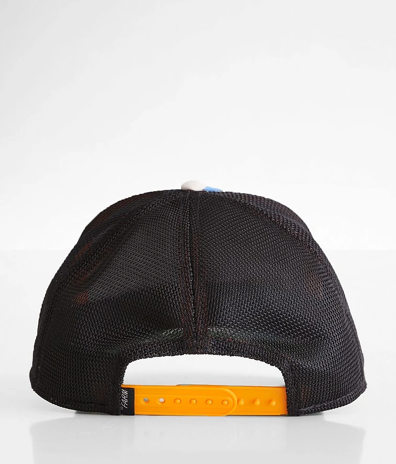 Luck Stays Down Trucker Hat