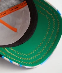 Luck Stays Down Trucker Hat