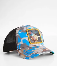 Luck Stays Down Trucker Hat