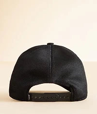 The Faux Suede Panther Trucker Hat
