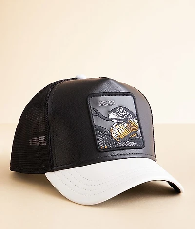 Snake Leather Trucker Hat