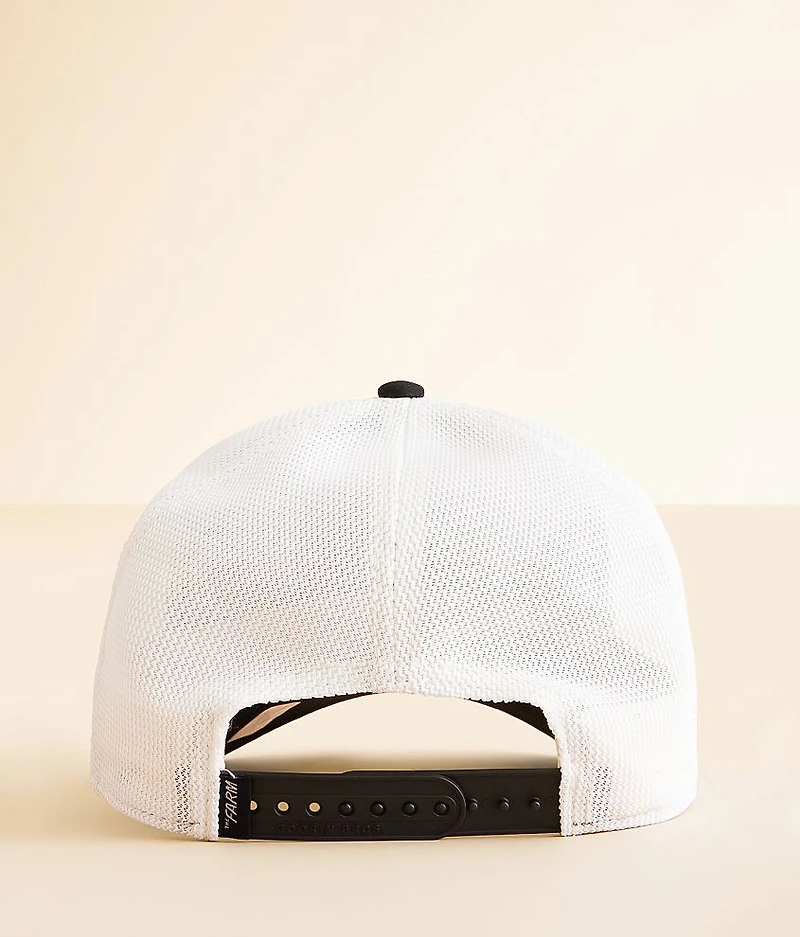 The Faux Suede Pitbull Trucker Hat