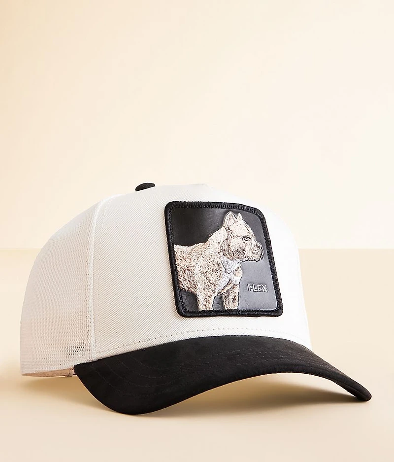 The Faux Suede Pitbull Trucker Hat