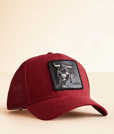 The Faux Suede Ranger Trucker Hat
