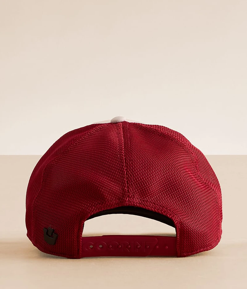 LFG Raging Bull Leather Trucker Hat