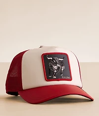 LFG Raging Bull Leather Trucker Hat