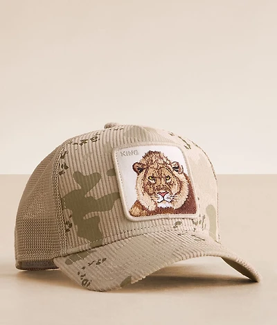 King Camo Corduroy Trucker Hat