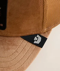 Velour Cheetah Trucker Hat
