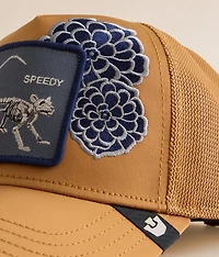 Dia De Speedy Satin Trucker Hat