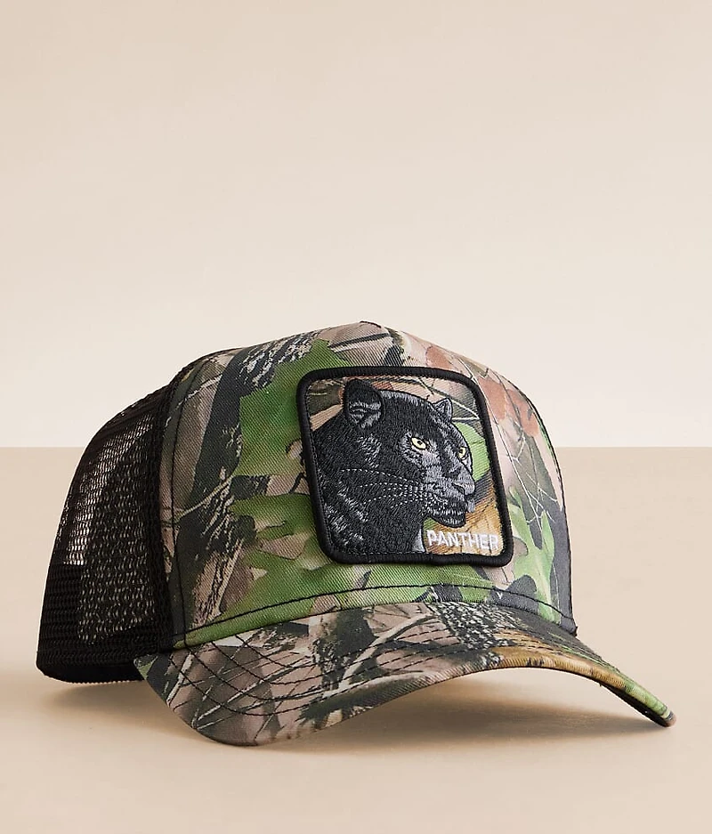 Camouflage Panther Trucker Hat