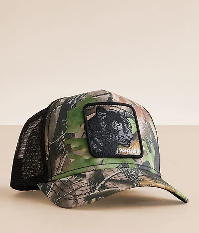 Camouflage Panther Trucker Hat