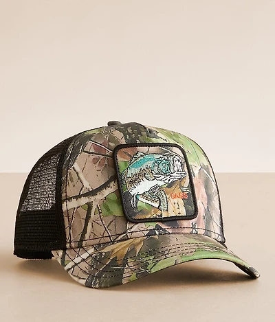 Camouflage Bass Trucker Hat
