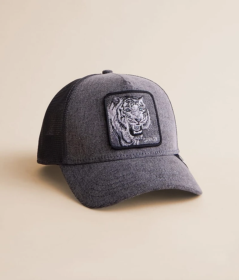 Denim Savage Trucker Hat