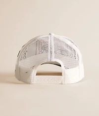 Old English Rooster Trucker Hat