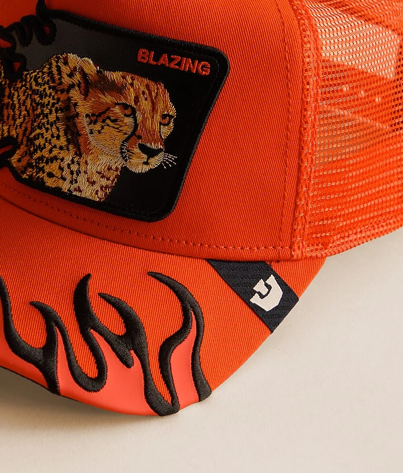 Blazing Flames Trucker Hat