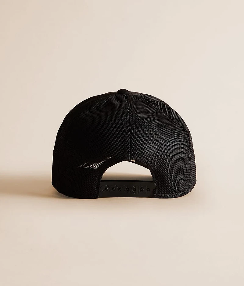 Black Out Scorpion Trucker Hat