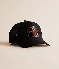 Black Out Scorpion Trucker Hat
