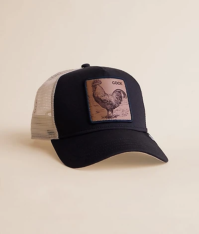 Laser Engraved Rooster Trucker Hat