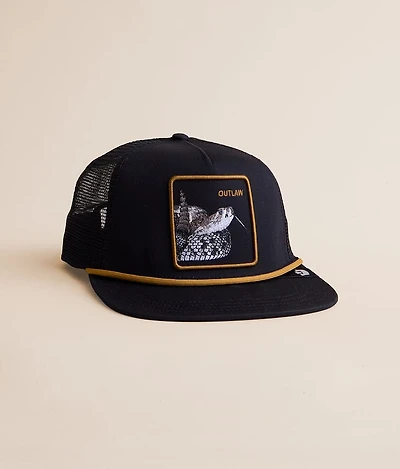Outlaw Snake Trucker Hat