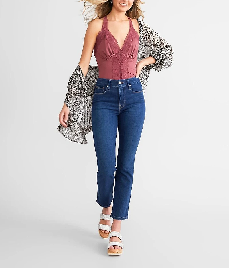 Good Legs High Rise Straight Stretch Jean