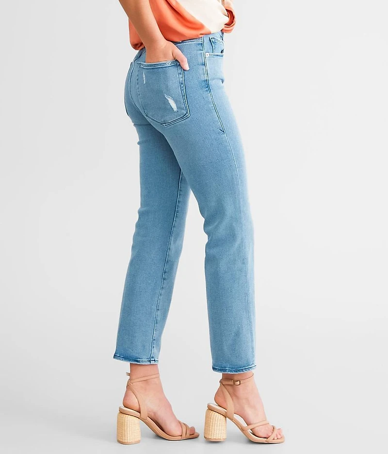 Good Legs High Rise Straight Stretch Jean