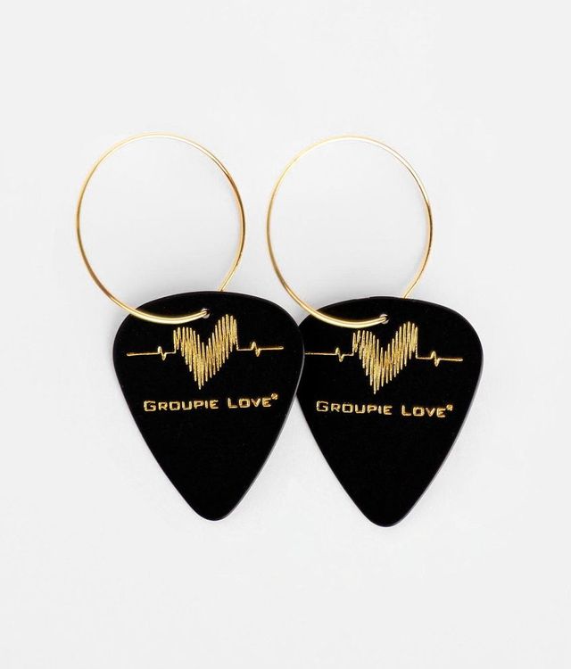 Groupie Love® Heart Guitar Pick Earring