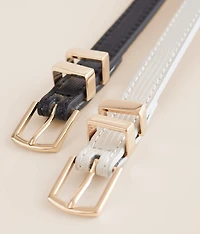 Skinny Duo Belt Set