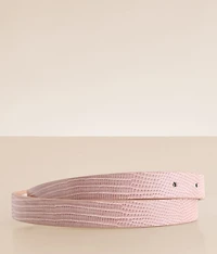 Double Circle Buckle Belt