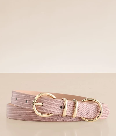 Double Circle Buckle Belt