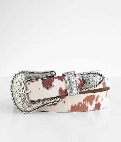 Cow Print Belt