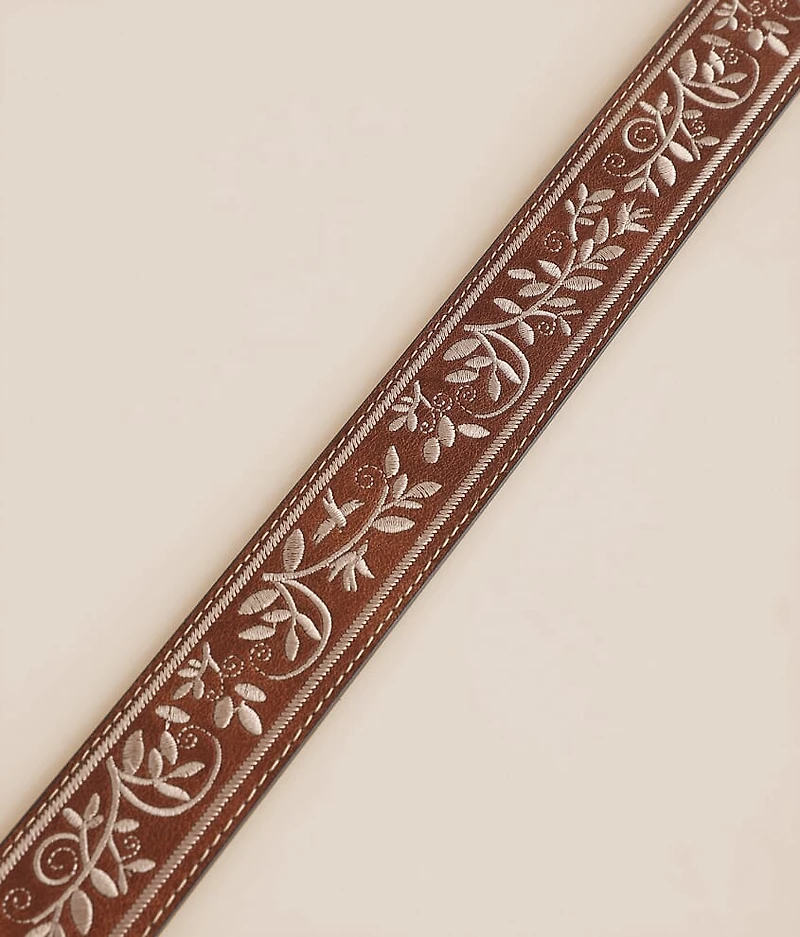 Embroidered Western Belt