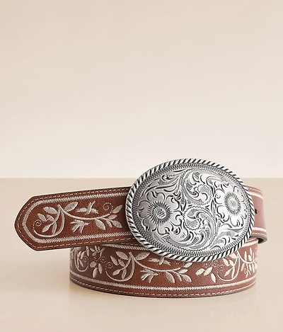 Embroidered Western Belt