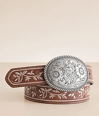 Embroidered Western Belt