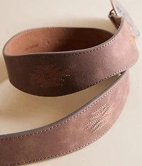 Embroidered Western Belt