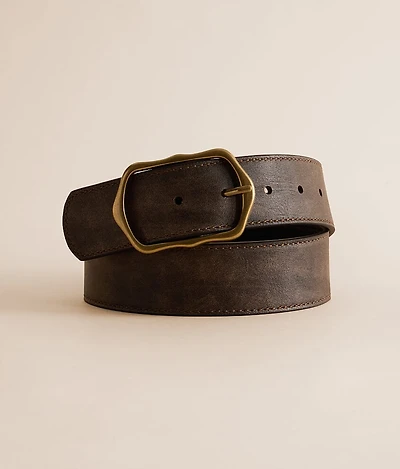 Faux Leather Belt