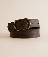 Faux Leather Belt