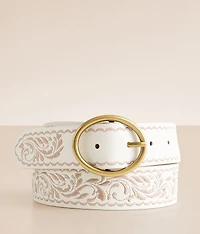 Embroidered Glitz Belt
