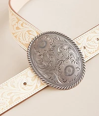 Embossed Western Belt